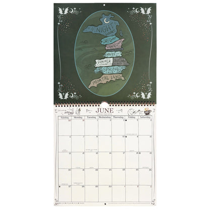 A Court of Thorns and Roses: Velaris 2027 Spiral Wall Calendar