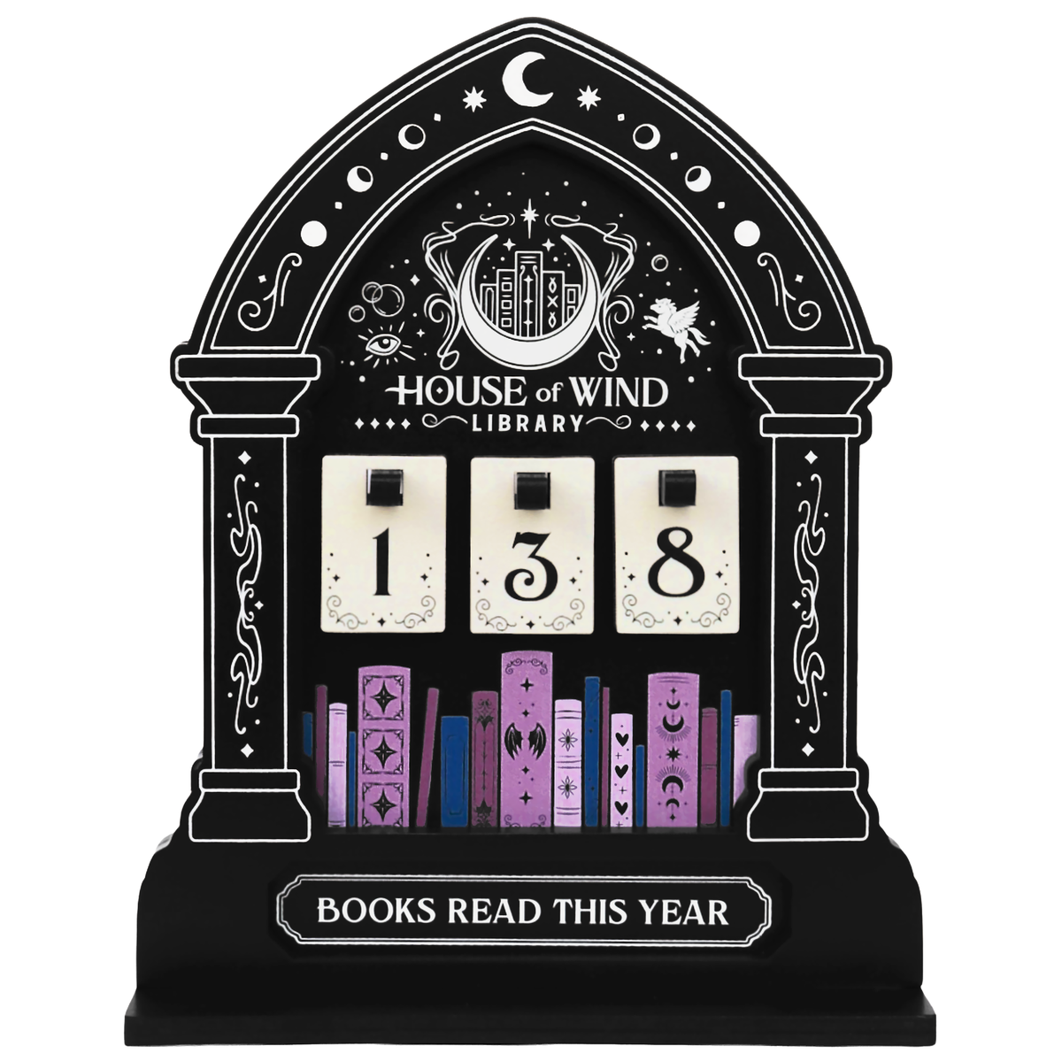 A Court of Thorns and Roses: House of Wind Library Book Counter