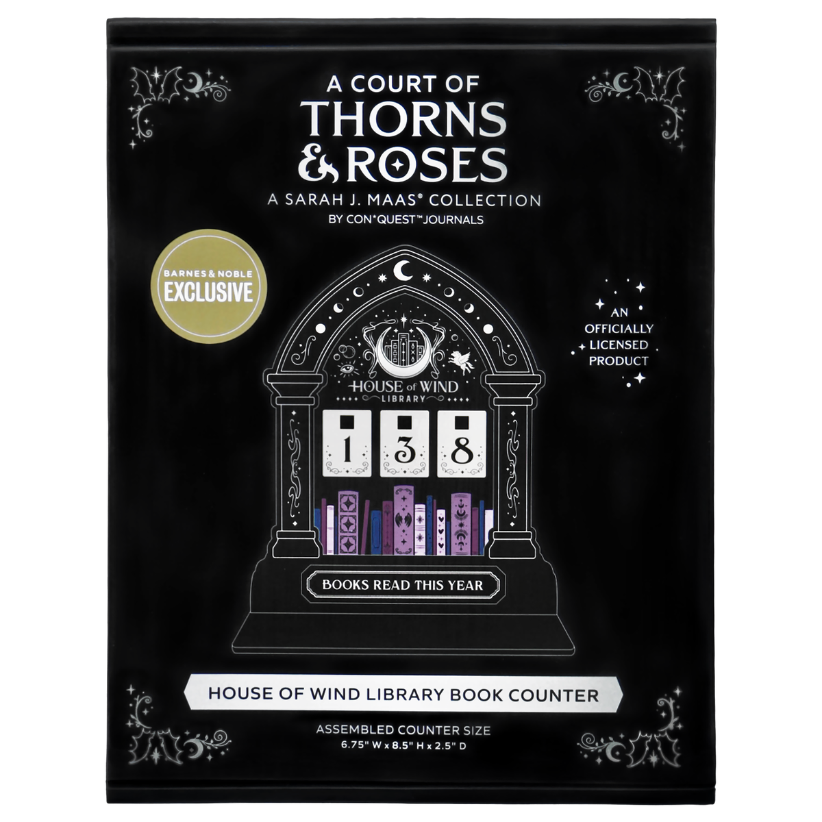 A Court of Thorns and Roses: House of Wind Library Book Counter