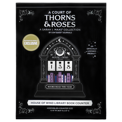 A Court of Thorns and Roses: House of Wind Library Book Counter
