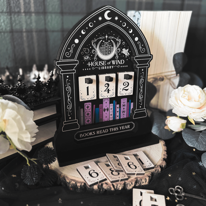 A Court of Thorns and Roses: House of Wind Library Book Counter