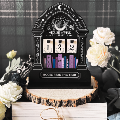 A Court of Thorns and Roses: House of Wind Library Book Counter