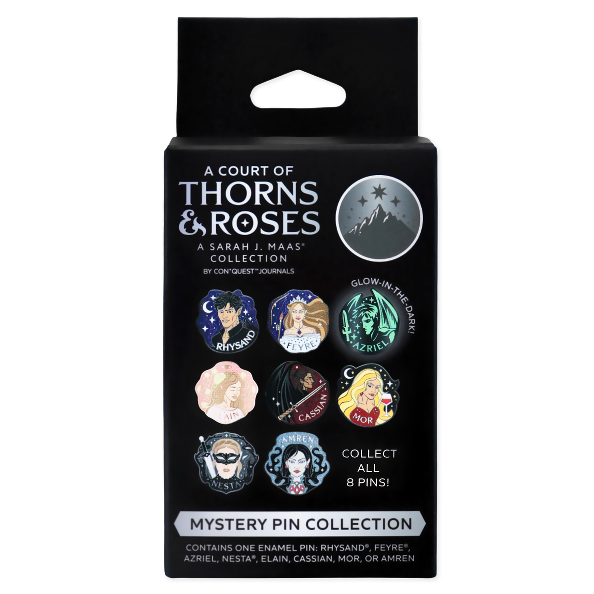 A Court of Thorns and Roses: Inner Circle Mystery Enamel Pin Blind Box (1 of 8)