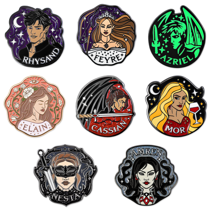 A Court of Thorns and Roses: Inner Circle Mystery Enamel Pin Blind Box (1 of 8)
