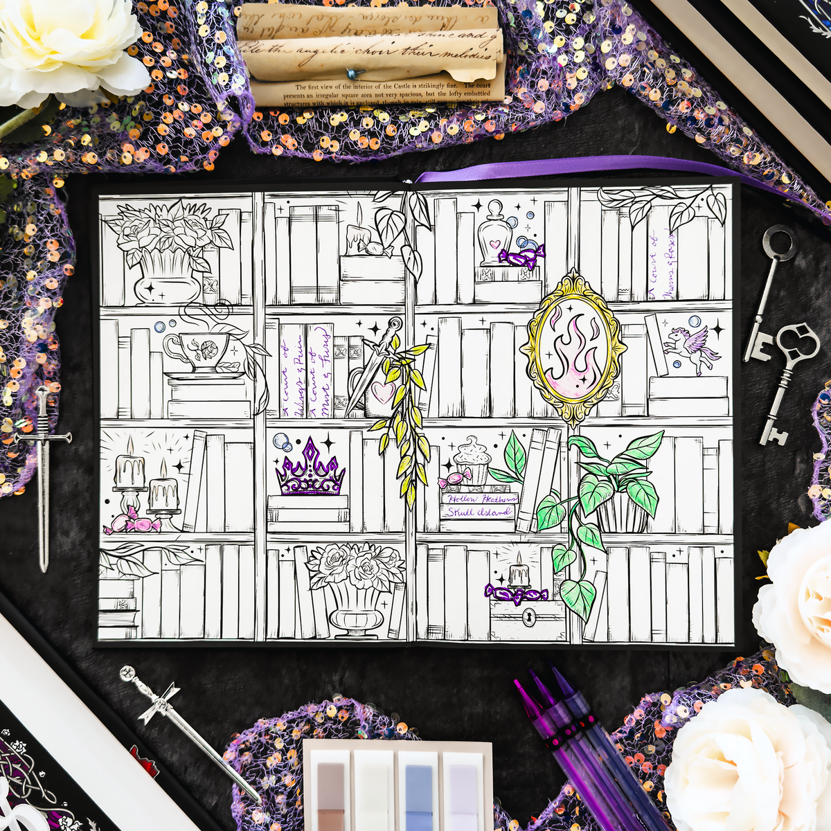 A Court of Thorns and Roses: House of Wind Library Reading Journal