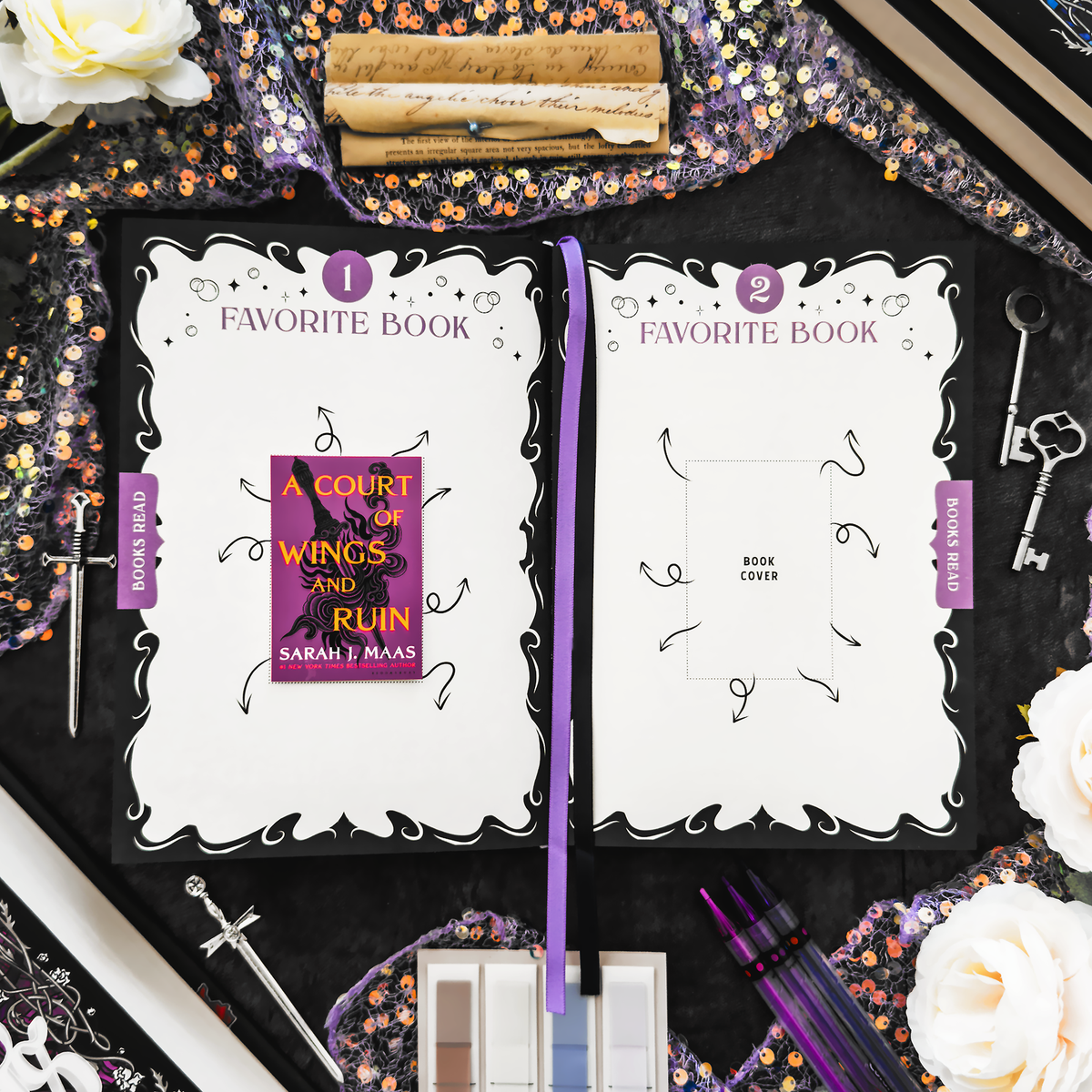 A Court of Thorns and Roses: House of Wind Library Reading Journal