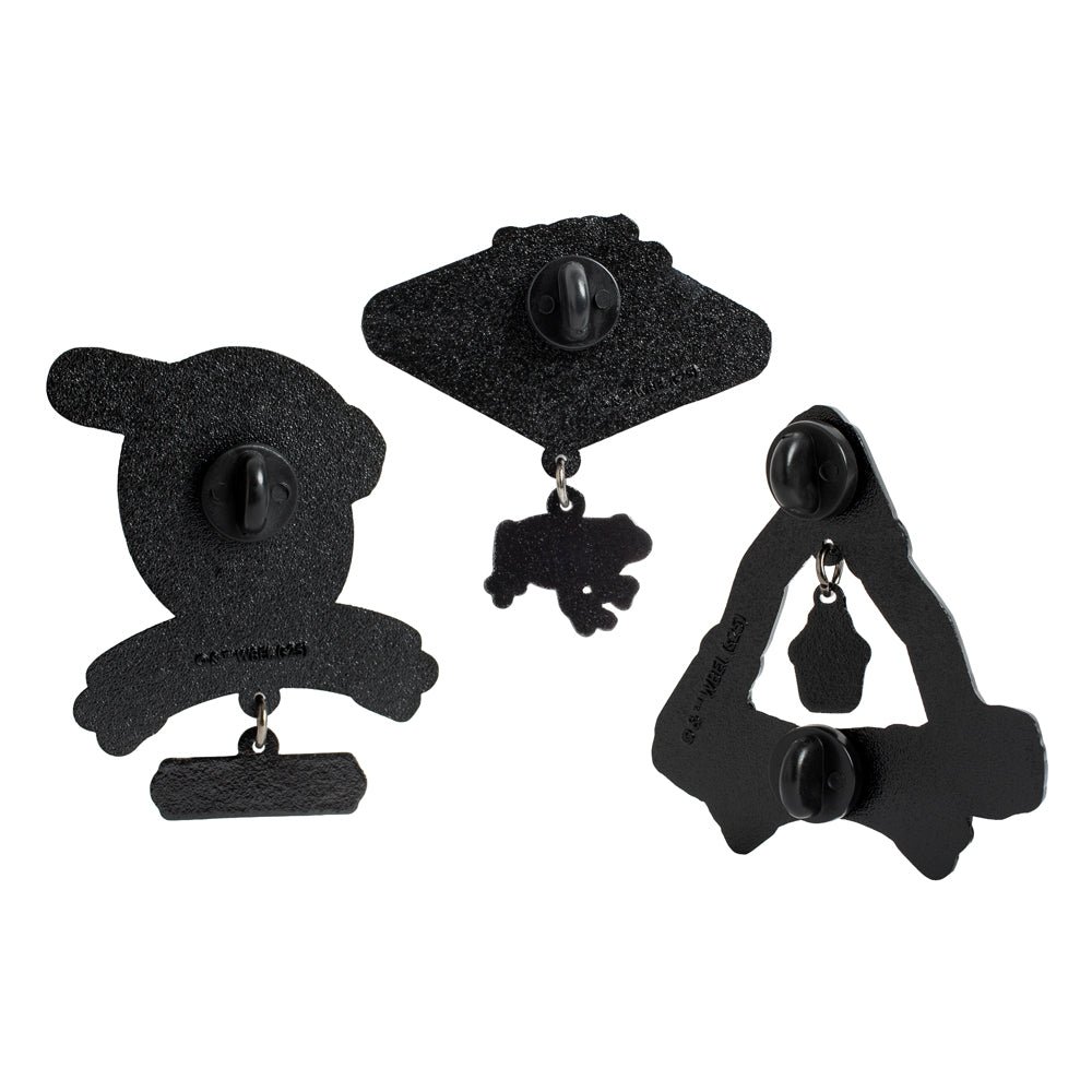 Harry Potter Locations Enamel Pins (3-Pack)