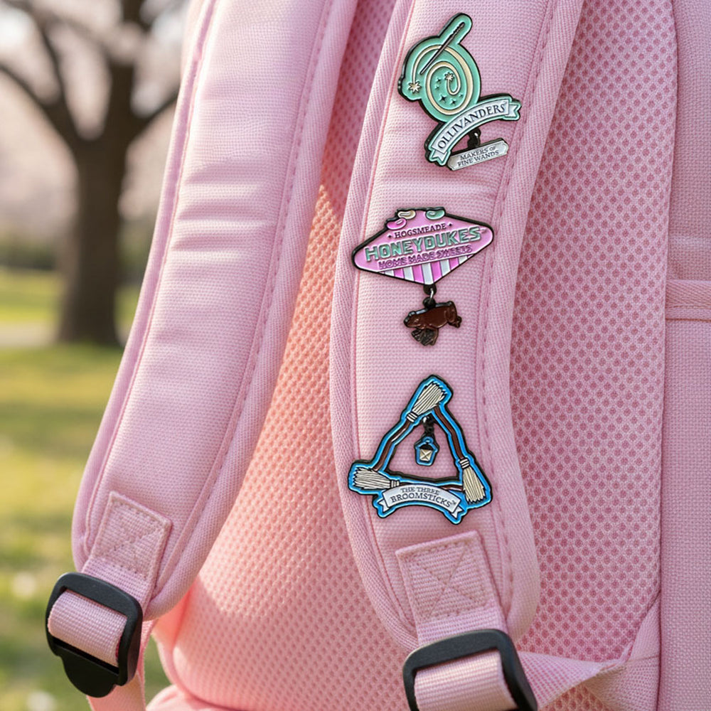 Harry Potter Locations Enamel Pins (3-Pack)