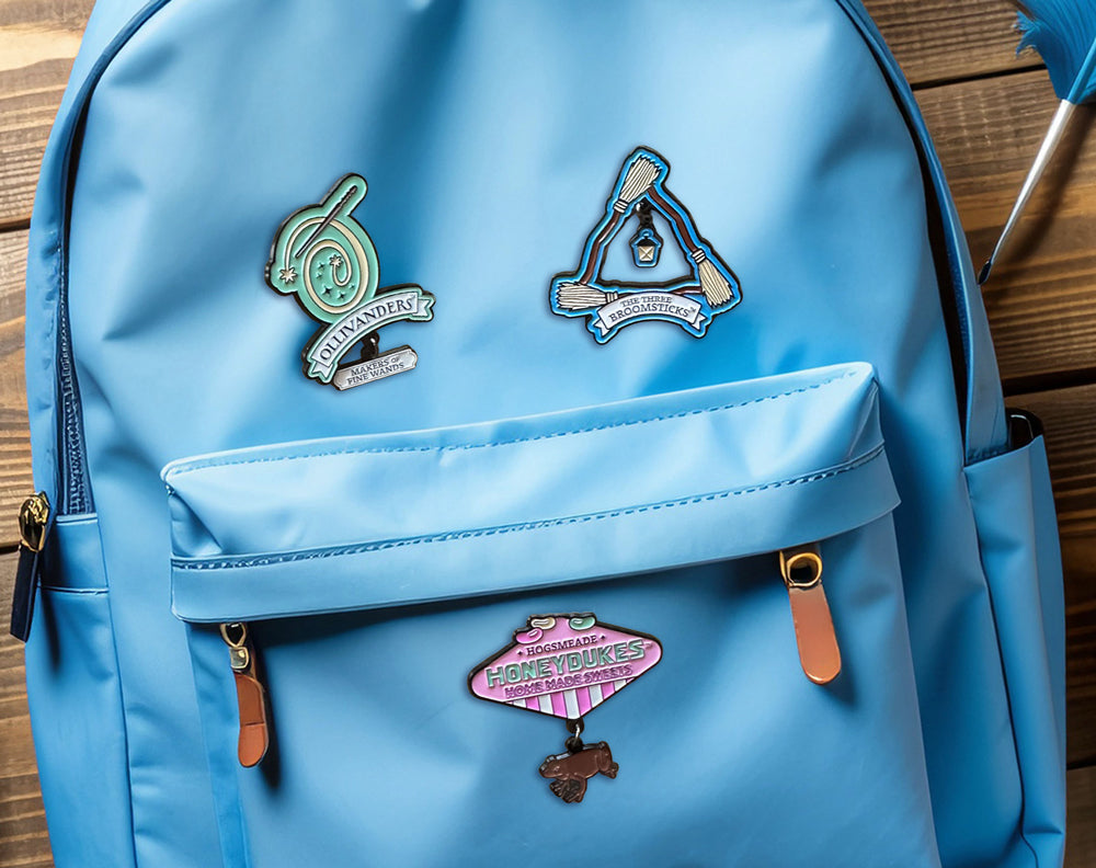 Harry Potter Locations Enamel Pins (3-Pack)