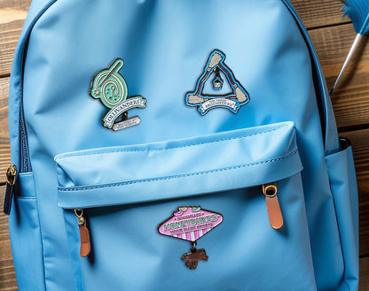 Harry Potter Locations Enamel Pins (3-Pack)