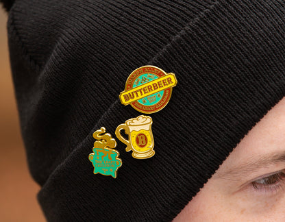 Harry Potter Butterbeer Enamel Pins (3-Pack)