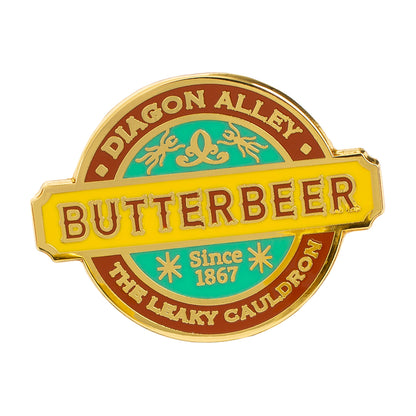 Harry Potter Butterbeer Season Bundle (Tote Bag, 3 Enamel Pins & 50 Decals)
