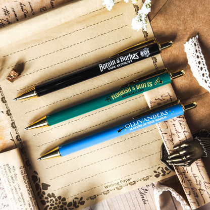 Harry Potter Diagon Alley Locations Pen Set (3-Pack)