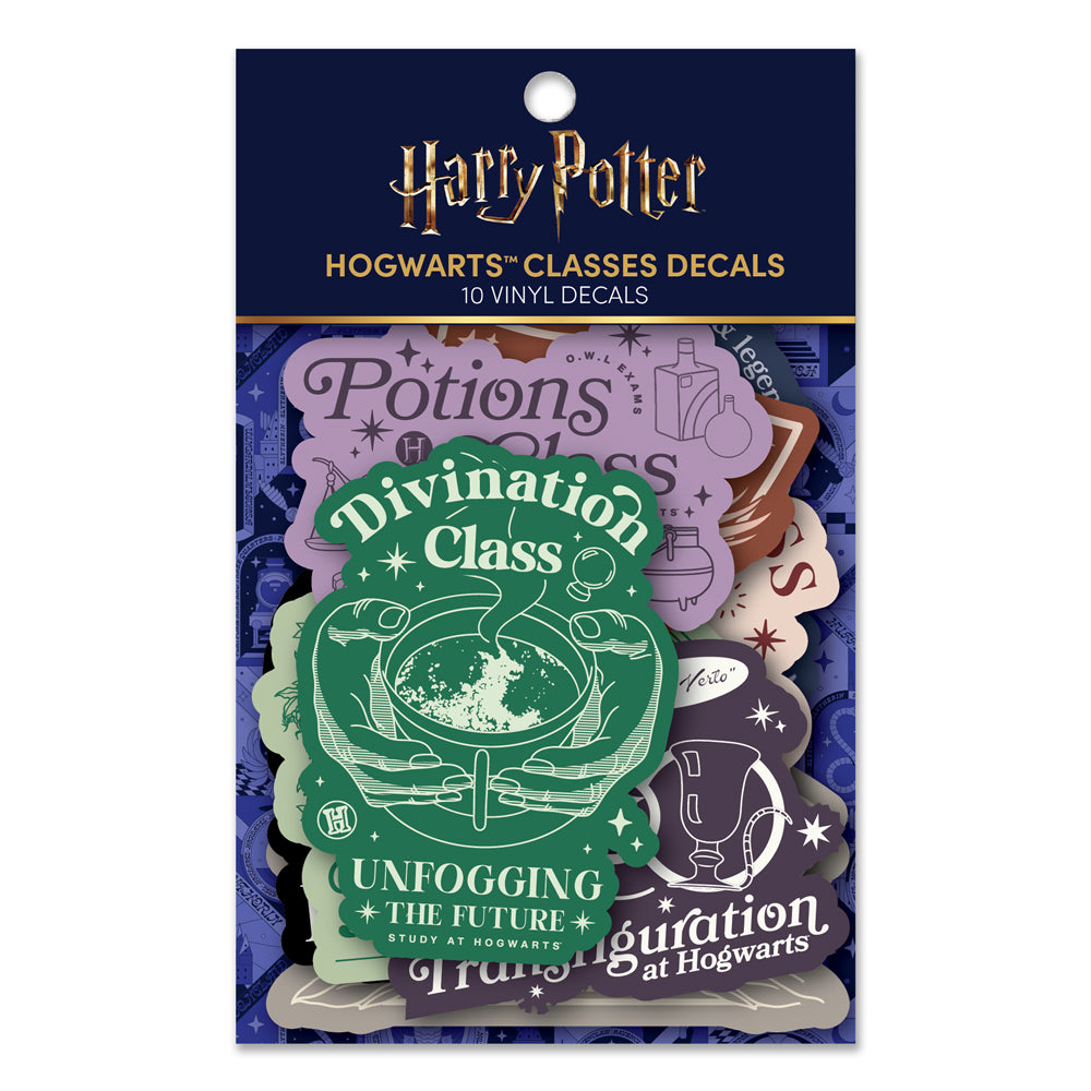 (10-Pack) Harry Potter Hogwarts Classes Decals