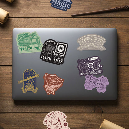 (10-Pack) Harry Potter Hogwarts Classes Decals