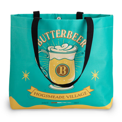 Harry Potter Butterbeer Season Bundle (Tote Bag, 3 Enamel Pins & 50 Decals)