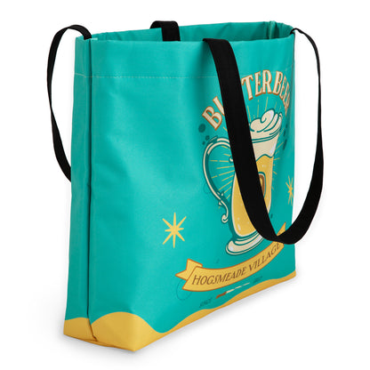 Harry Potter Butterbeer Season Bundle (Tote Bag, 3 Enamel Pins & 50 Decals)