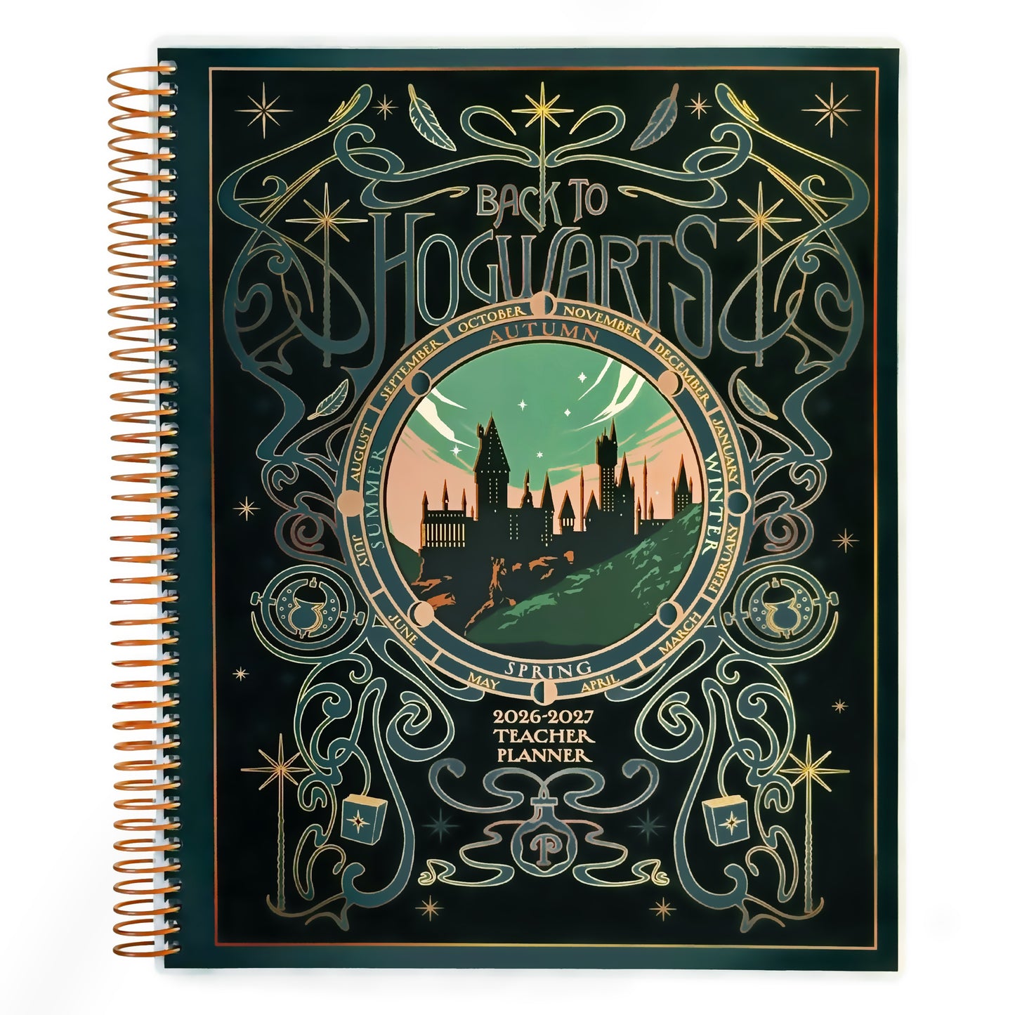 Harry Potter 2026-2027 Hogwarts Weekly Dated Teacher Planner (July - June)