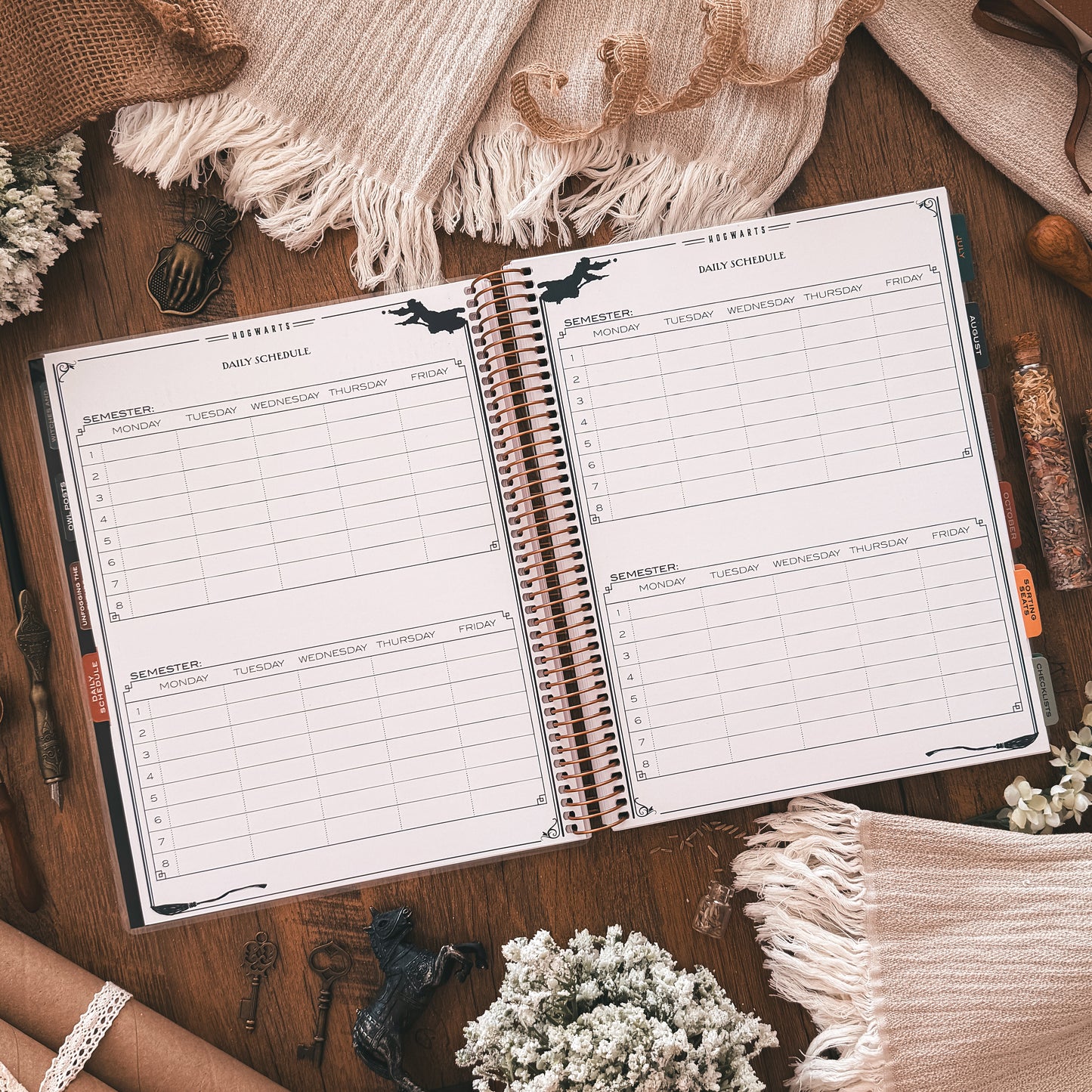 Harry Potter 2026-2027 Hogwarts Weekly Dated Teacher Planner (July - June)