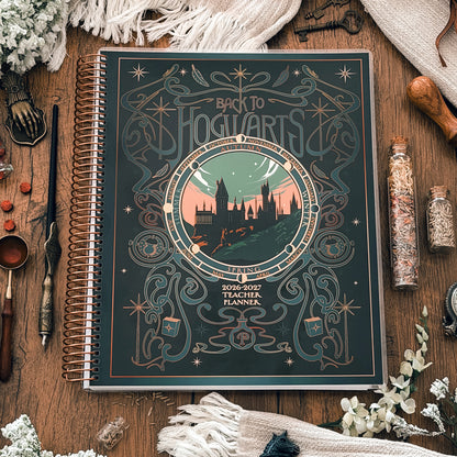 Harry Potter 2026-2027 Hogwarts Weekly Dated Teacher Planner (July - June)