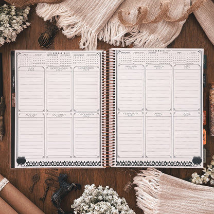 Harry Potter 2026-2027 Hogwarts Weekly Dated Teacher Planner (July - June)