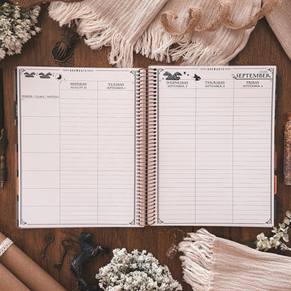 Harry Potter 2026-2027 Hogwarts Weekly Dated Teacher Planner (July - June)