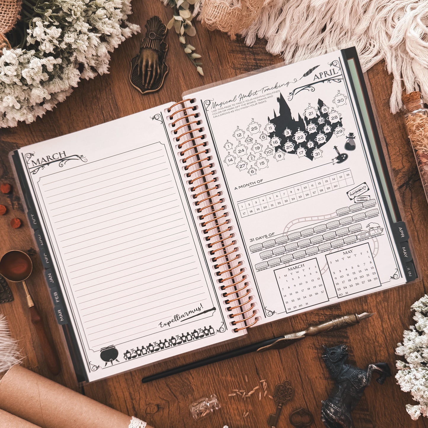 Harry Potter 2026-2027 Hogwarts Weekly Dated Academic Agenda (July - June)