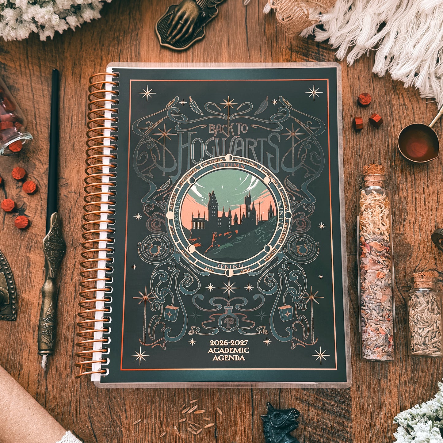 Harry Potter 2026-2027 Hogwarts Weekly Dated Academic Agenda (July - June)