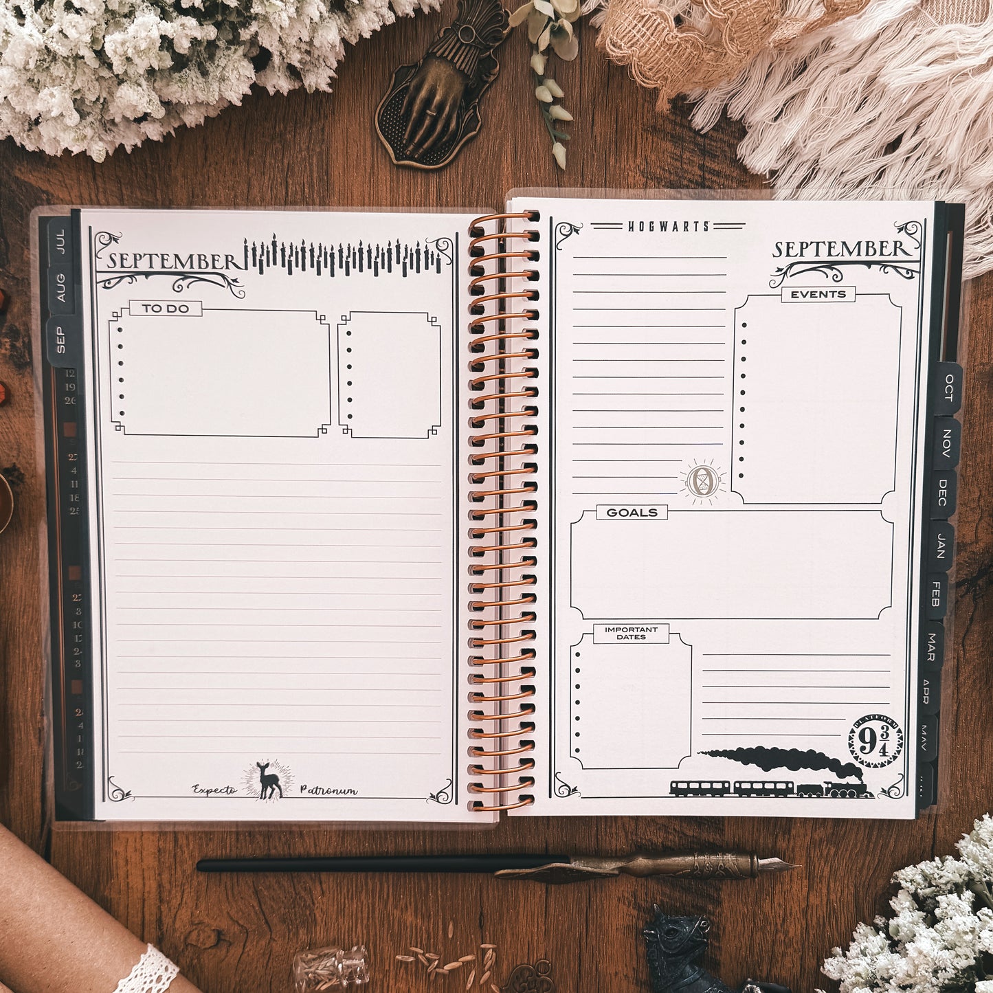 Harry Potter 2026-2027 Hogwarts Weekly Dated Academic Agenda (July - June)