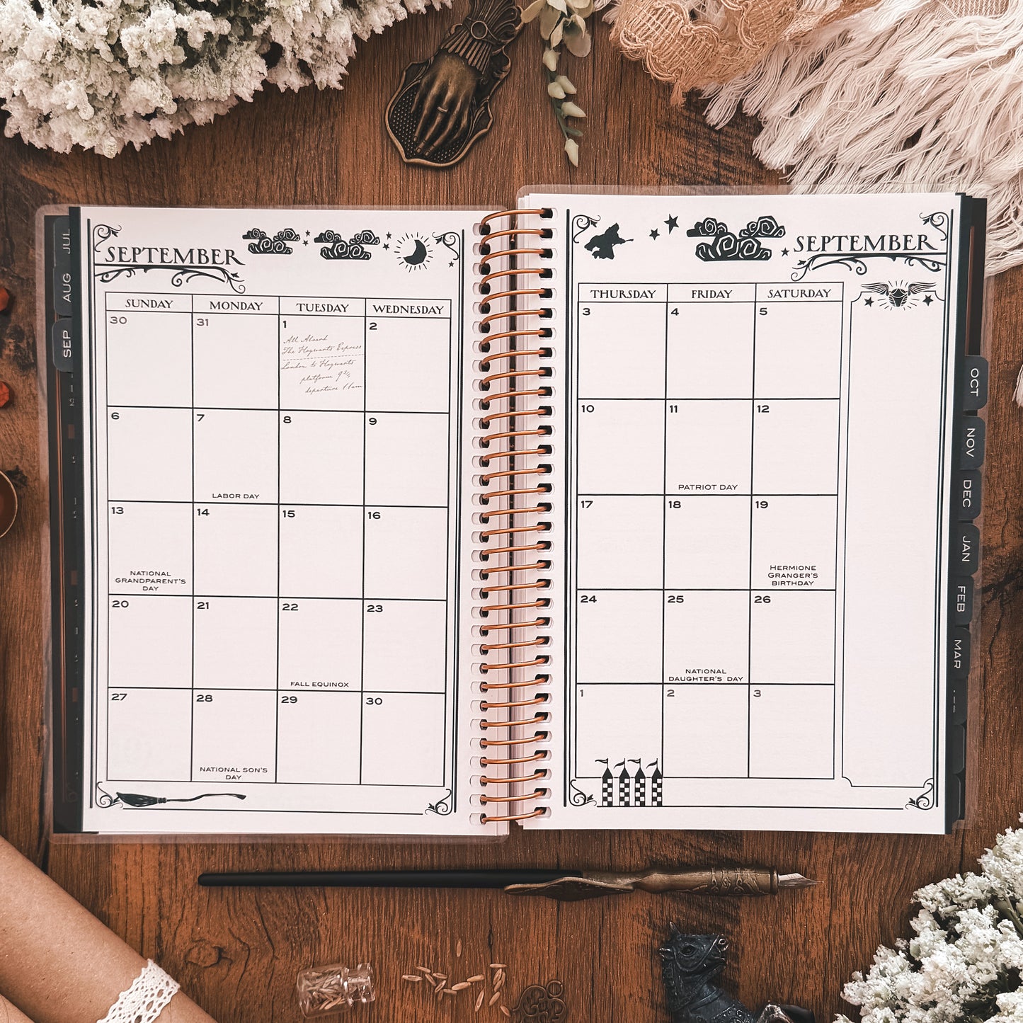 Harry Potter 2026-2027 Hogwarts Weekly Dated Academic Agenda (July - June)