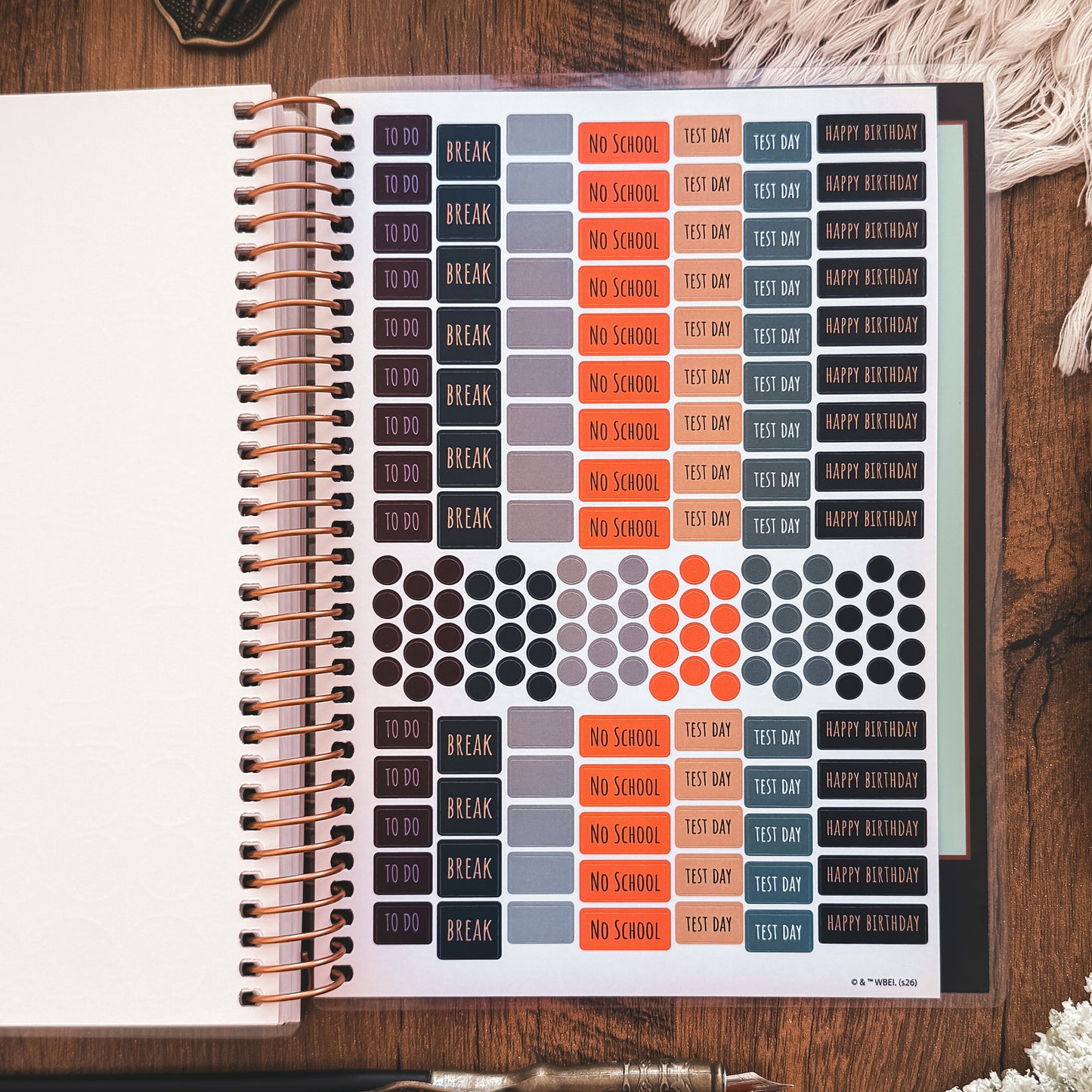 Harry Potter 2026-2027 Hogwarts Weekly Dated Academic Agenda (July - June)