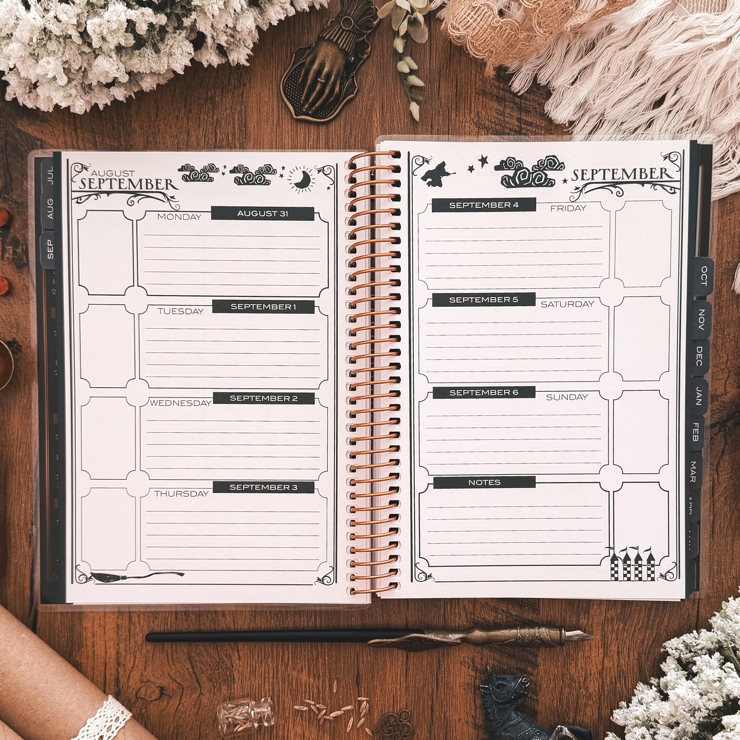 Harry Potter 2026-2027 Hogwarts Weekly Dated Academic Agenda (July - June)