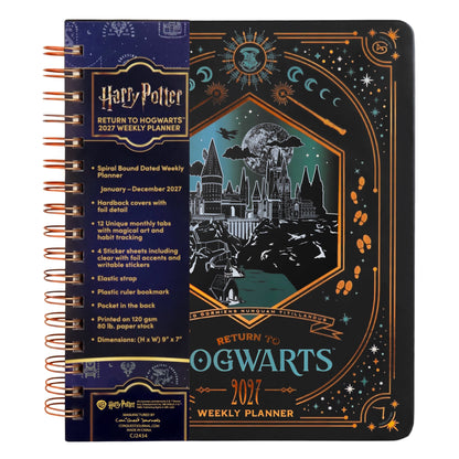 Harry Potter Return to Hogwarts 2027 Weekly Planner