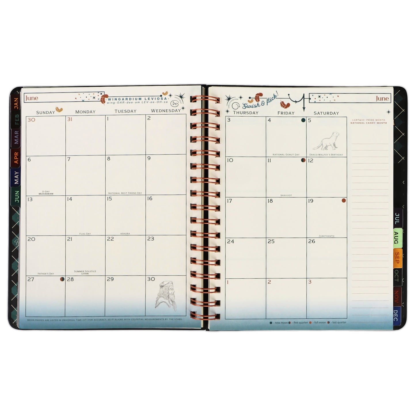 Harry Potter Return to Hogwarts 2027 Weekly Planner