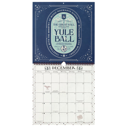 Harry Potter Return to Hogwarts 2027 Spiral Wall Calendar