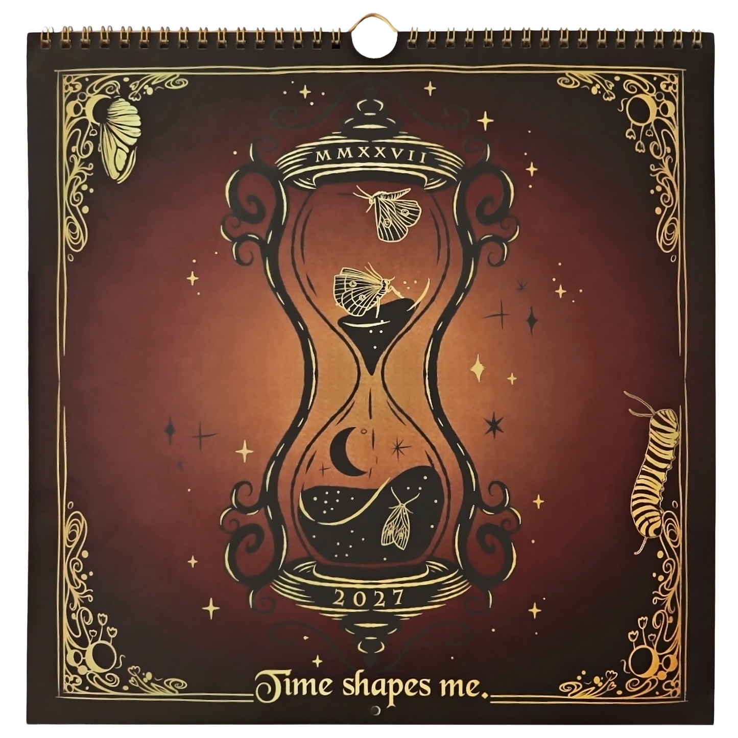 Waiting for the Night: The Witching Hour 2027 Spiral Wall Calendar