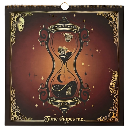 Waiting for the Night: The Witching Hour 2027 Spiral Wall Calendar