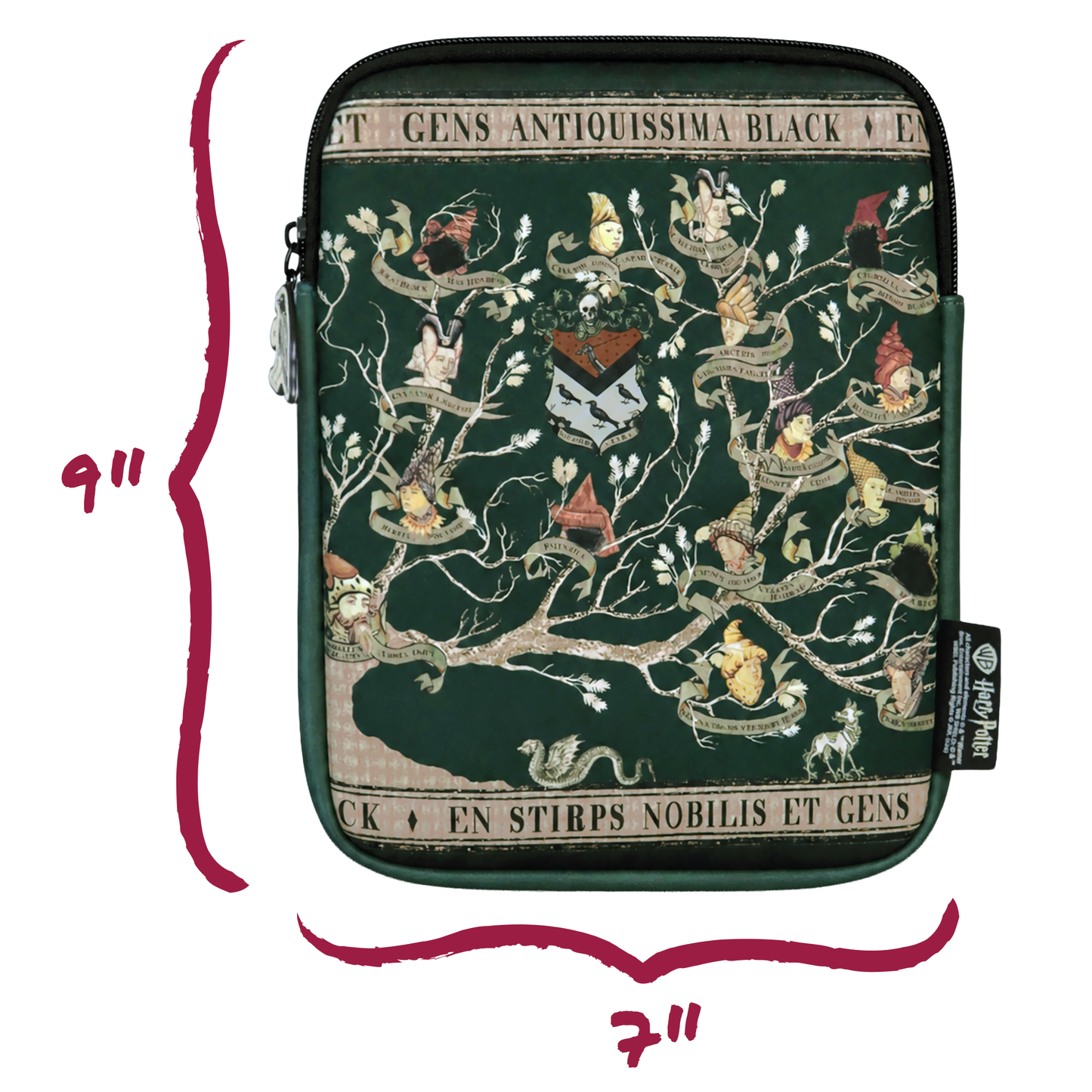 Harry Potter House of Black E-Reader Book Sleeve (7'' x 9'')