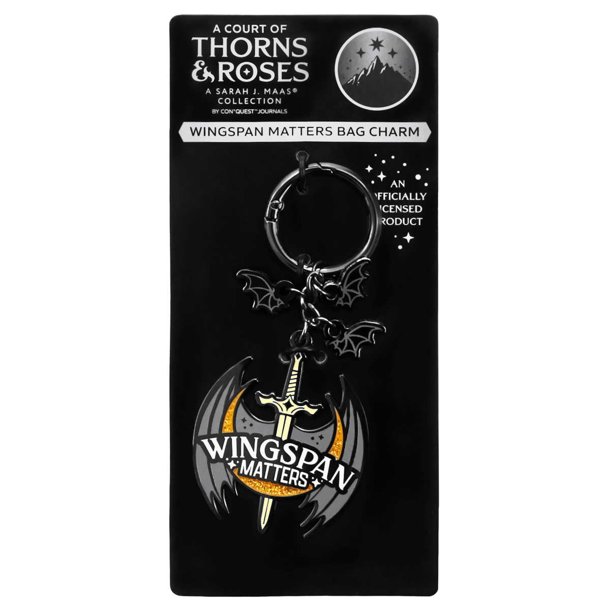 A Court of Thorns and Roses: Wingspan Matters Bag Charm