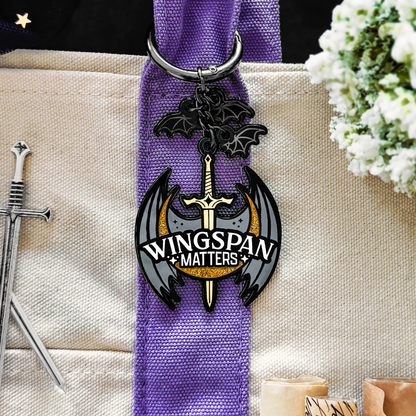 A Court of Thorns and Roses: Wingspan Matters Bag Charm
