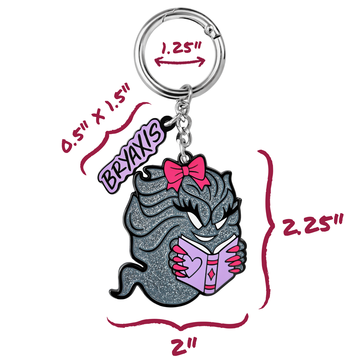 A Court of Thorns and Roses: Bryaxis Girlie Bag Charm