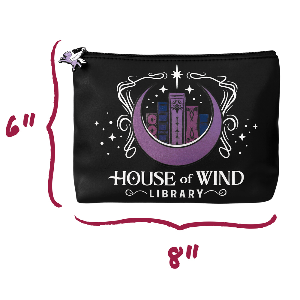 A Court of Thorns and Roses: House of Wind Library Pen & Pencil Pouch (ConQuest Journals Exclusive)