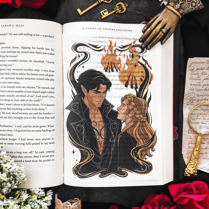 A Court of Thorns and Roses Book Scene Illustrations (6-Pack) (ConQuest Journals Exclusive)