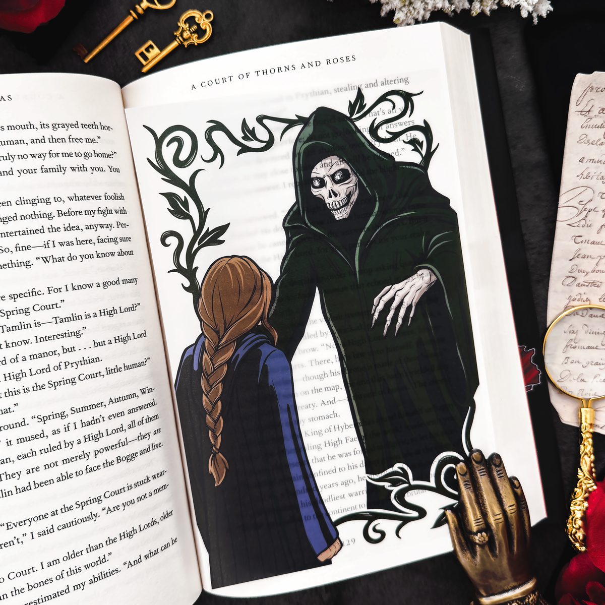 A Court of Thorns and Roses Book Scene Illustrations (6-Pack) (ConQuest Journals Exclusive)
