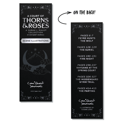 A Court of Thorns and Roses Book Scene Illustrations (6-Pack) (ConQuest Journals Exclusive)