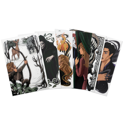 A Court of Thorns and Roses Book Scene Illustrations (6-Pack) (ConQuest Journals Exclusive)