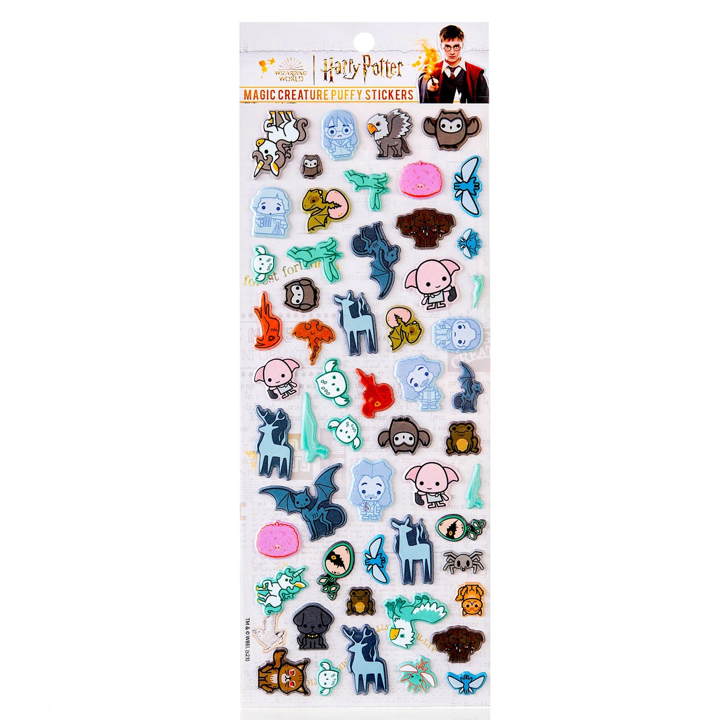 Harry Potter Chibi Puffy Sticker Sheets (4-Pack)