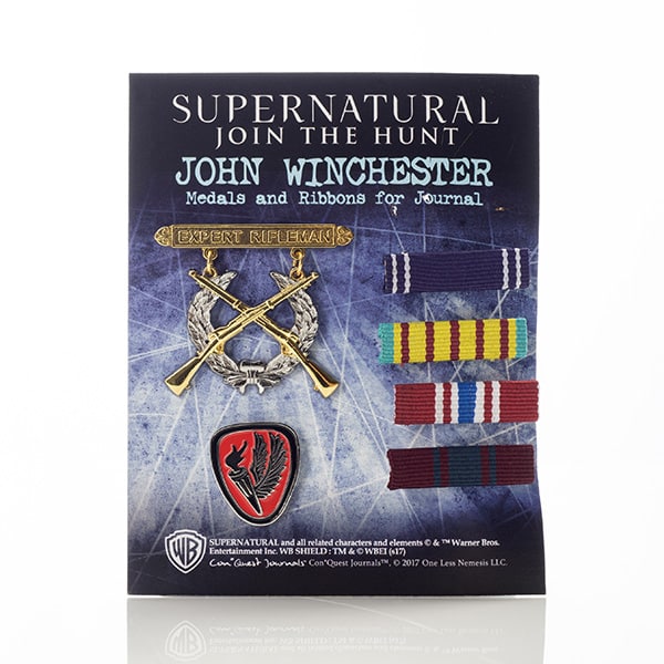 Supernatural John Winchester Replica Journal Bundle