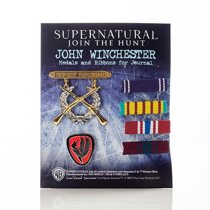 Supernatural John Winchester Replica Journal Bundle