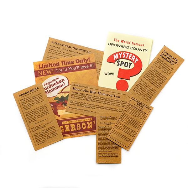 Supernatural John Winchester Replica Journal Bundle